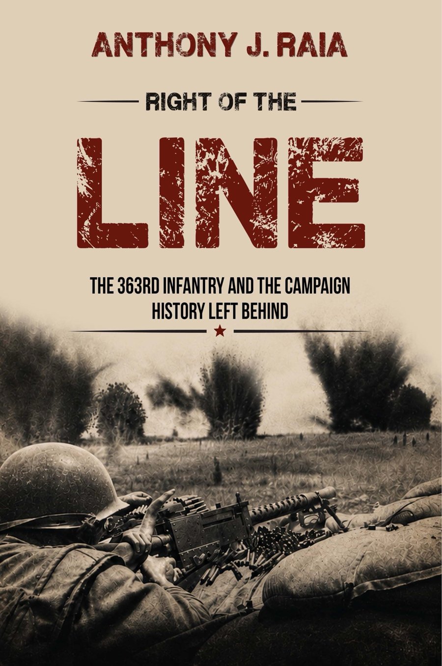 Cover of Right of the Line by Anthony J. Raia